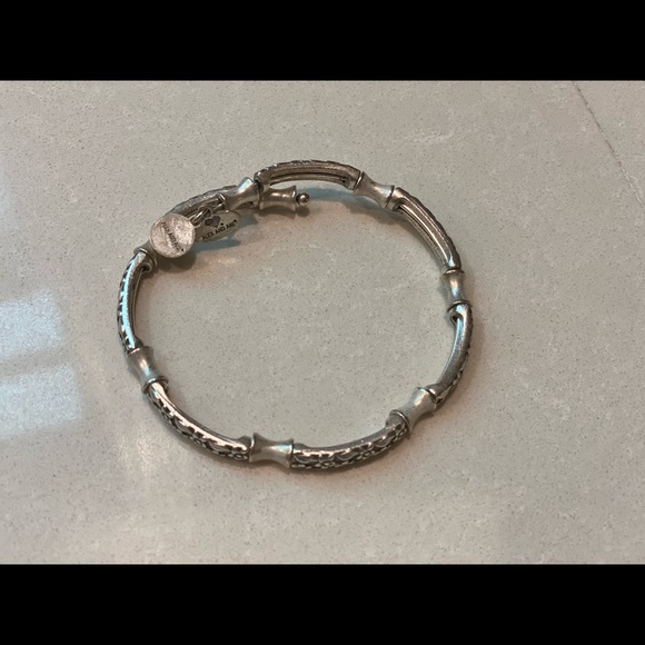 Alex and Ani Vintage Collection Silver Bracelet - Picture 3 of 5